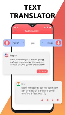 Hindi Translator Keyboard android App screenshot 6